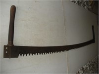 Vintage 2 Man Saw, 72 inch Blade