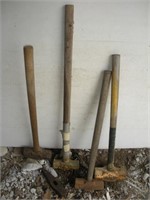 4 Sledge Hammers