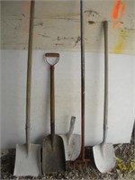 Shovels and Cultivator/Potato Fork