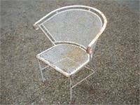 Mid Century Modern Metal Chair