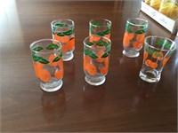 Small juice glasses