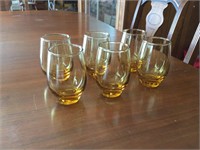 6 small glasses