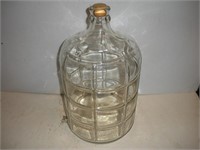 Glass Water Jug, 3 Gal., 17 inches Tall