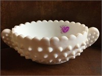 Fenton milk glass and other decorative