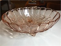 Peach color decorative bowl