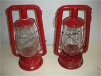 2 Kerosene Lanterns, Dietz, Embury Mfg. Co.