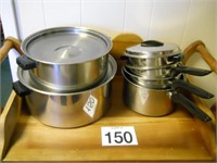 10 pc. Stainless Steel Flint Cookware Set