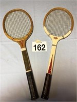 2 Wooden Tenis Rackets