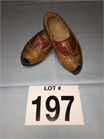 WWII Belgium Wooden Shoes