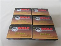 120 Rounds of Wolf .223 Gold
