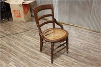 CANE SEAT CHAIR NEEDS NEW CANING