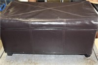LEATHER FOOT STOOL & MORE ! -FRT