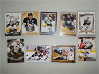 Lot of 9 Sidney Crosby cards