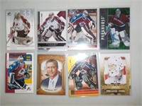 Lot of 8 Patrick Roy cards