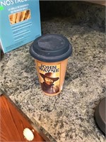 John Wayne coffee cup