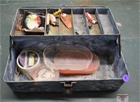 Tackle Box and Vintage Lures