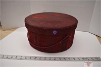 Fabric Covered Hat Box