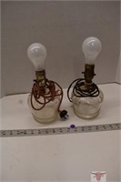 2 - Electric Bottle Lamps