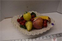 Ceramic Fruit Bowl Made in Italy