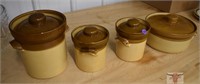 Granville Pottery Canisters England