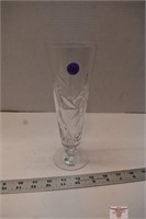 9" Pinwheel Crystal Vase *CC