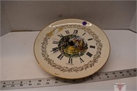 Snider Porcelain Battery Operated Clock *CC