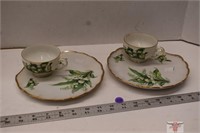 2 - China Plates and Cups