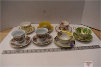 7 - China Cups and Saucers