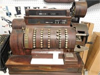 Antique cash register