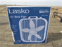 20" Box Fan New