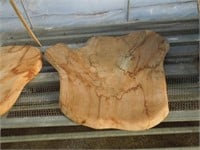 Wooden rough cut slab