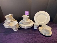 Pickard Windsor Grey Scroll China