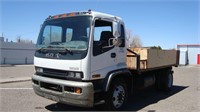 1997 Isuzu Dump Truck - 13ft Box - Has Reserve