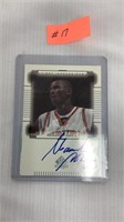 2000 Upper Deck MN Mamadou N'Daiye Autographed