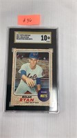 2017 Topps Heritage NRH1 Graded 10 Mint Nolan Ryan