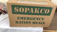 Emergency ration meals
