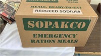 Emergency ration meals
