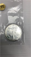 1997 Silver Eagle silver dollar