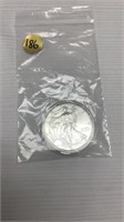 2018 Silver Eagle silver dollar