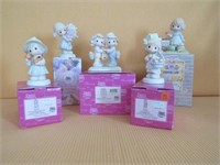 5 PRECIOUS MOMENTS FIGURES: