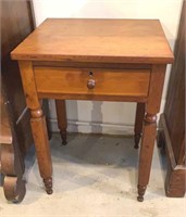 Early Cherry 1 drawer table