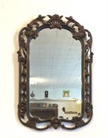 Early Victorian mirror possibly Rosewood