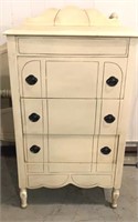 Antique 3 Drawer painted chest