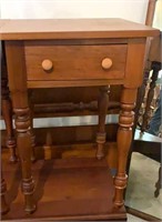 Cherry 1 Drawer Table