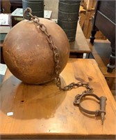 Large Ball and Chain will not ship