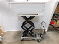 Hydraulic Lift Table Manually Operated Foot Pump