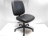 Leather Rolling Computer Desk Chair