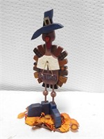 Thanksgiving Wooden Turkey Decoration
