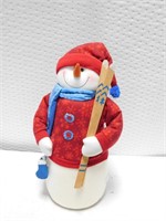 Stuffed Snowman Decoration