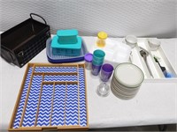 Drawer Organizers, Plates, Cups, Tupperware